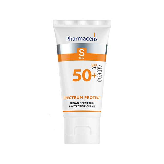 کرم ضد آفتاب اسپکترام پروتکت مناسب بزرگسالان و کودکان Pharmaceris SPF50 فارماسریز