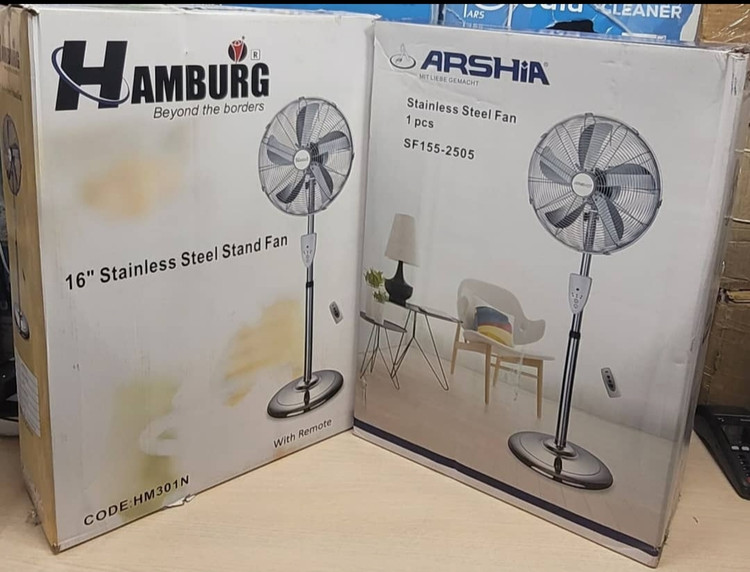 پنکه ارشیا مدل SF155-2505تمام استیل